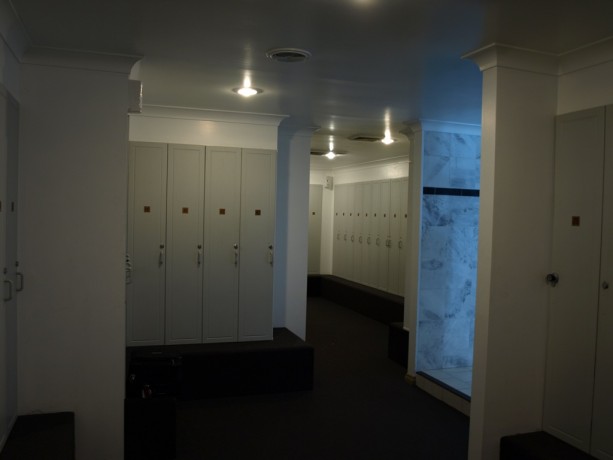 Bonville Golf Resort Locker Room