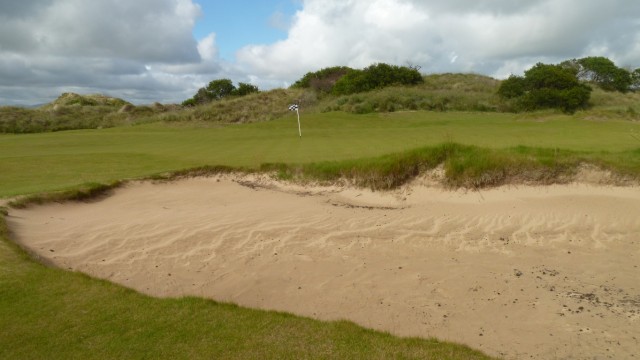 The 2nd green at Barnbougle Lost Farm