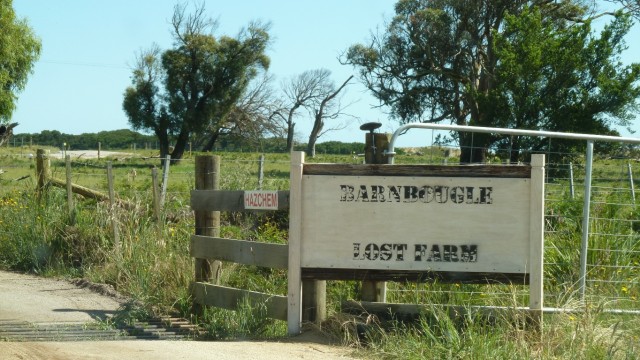 Entrance to Barnbougle Lost Farm