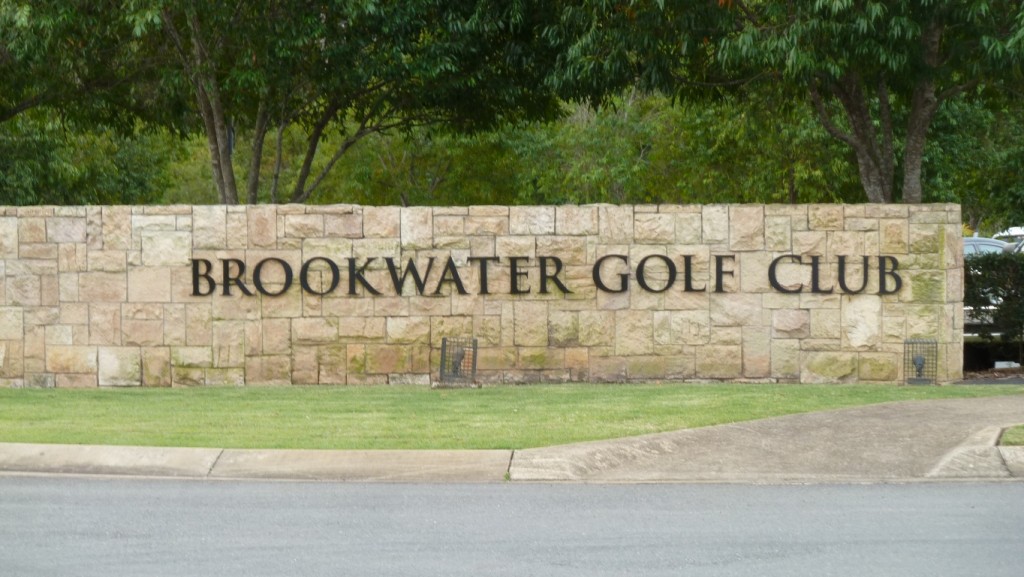 Entrance to Brookwater Golf & Country Club