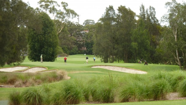 The 14th tee at Concord Golf Club