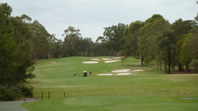 The 18th tee at Concord Golf Club