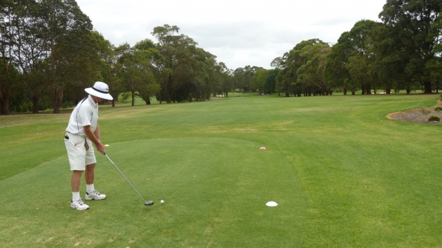 Playing partner Bob at Concord Golf Club