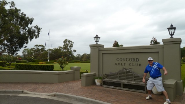 Entrance to Concord Golf Club