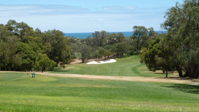 The 10th tee at Cottesloe Golf Club