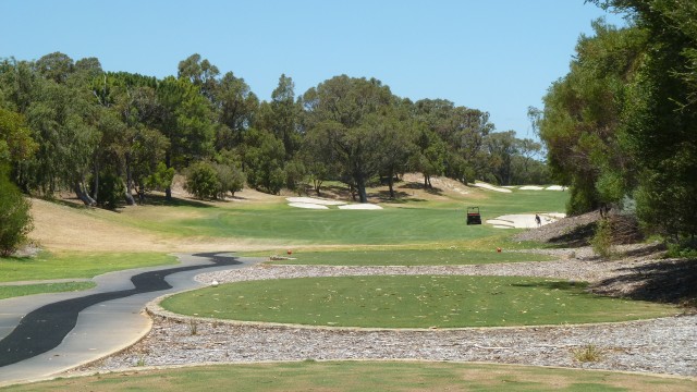 The 17th tee at Cottesloe Golf Club