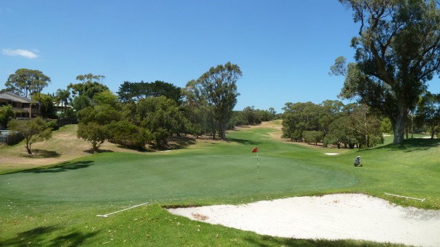 The 3rd green at Cottesloe Golf Club