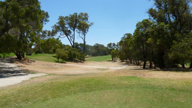 The 6th tee at Cottesloe Golf Club