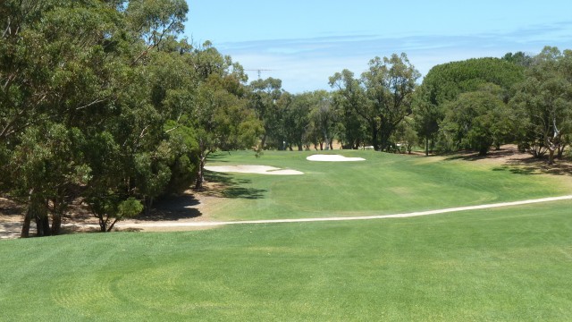 The 7th fairway at Cottesloe Golf Club