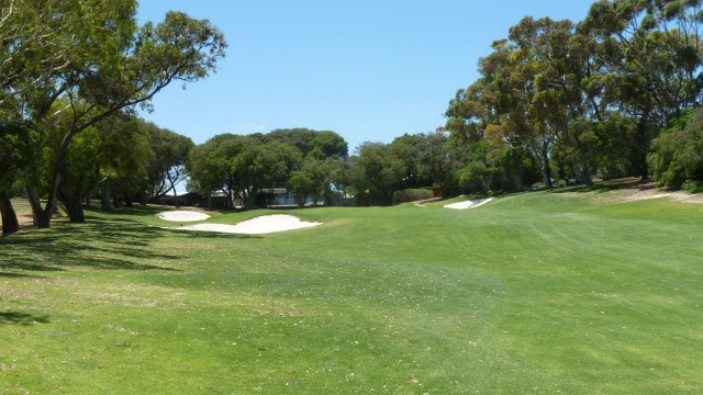 The 8th fairway at Cottesloe Golf Club