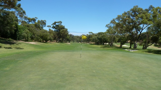 The 8th green at Cottesloe Golf Club