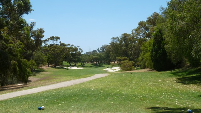 The 8th tee at Cottesloe Golf Club