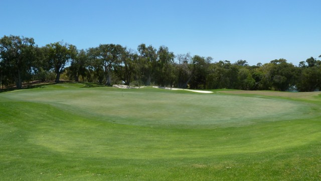 The 9th green at Cottesloe Golf Club