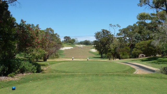 The 9th tee at Cottesloe Golf Club