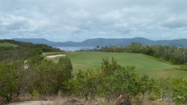 Tee shot on the 11th at Hamilton Island Golf Club