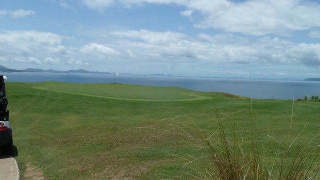 View of the 14th green at Hamilton Island Golf Club