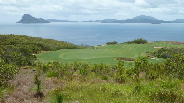 View from the 14th tee at Hamilton Island Golf Club