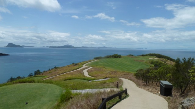 View from the 15th tee at Hamilton Island Golf Club