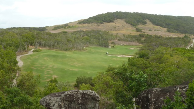 View from 1st tee at Hamilton Island Golf Club