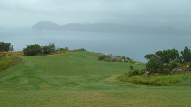 View of the 4th green at Hamilton Island Golf Club