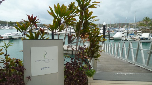 Ferry pickup point to Hamilton Island Golf Club