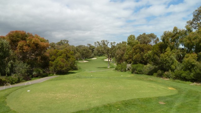 The 11th tee at Joondalup Resort Dune Course