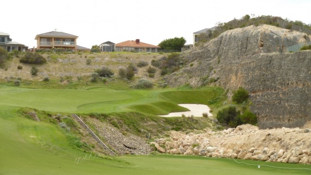 The 12th fairway at Joondalup Resort Dune Course