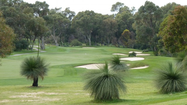 The 1st fairway at Joondalup Resort Quarry Course