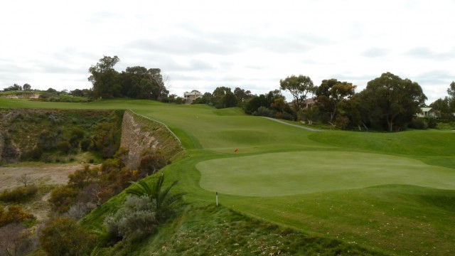 The 5th green at Joondalup Resort Quarry Course