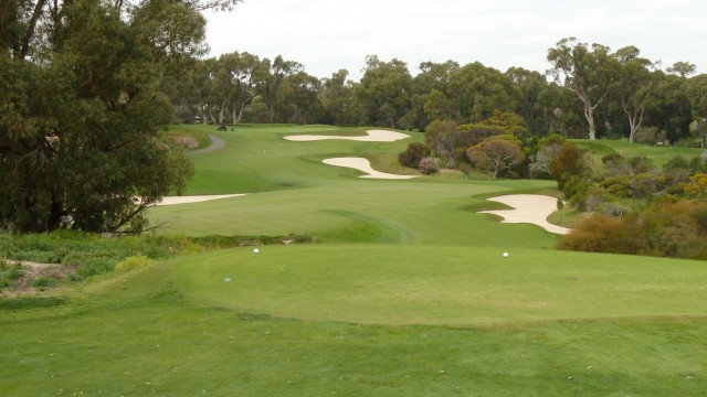 The 6th tee at Joondalup Resort Quarry Course