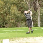 Playing partner Paul on the Joondalup Resort Dune Course