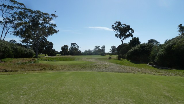 The 11th tee at Kingston Heath Golf Club