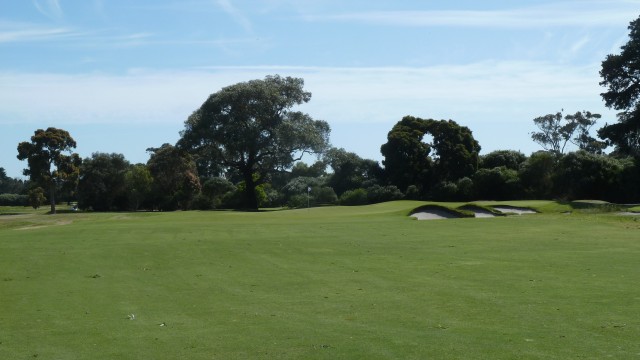 The 13th fairway at Kingston Heath Golf Club