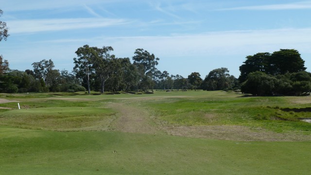 The 13th tee at Kingston Heath Golf Club