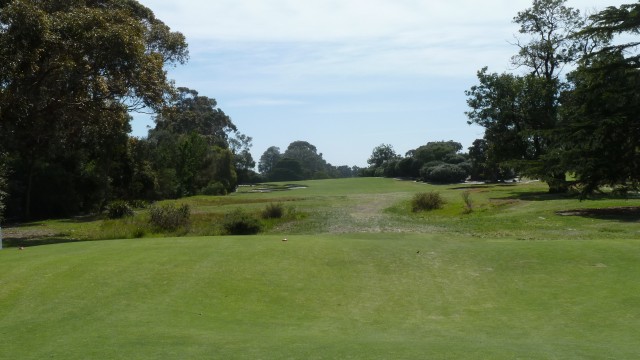 The 17th tee at Kingston Heath Golf Club