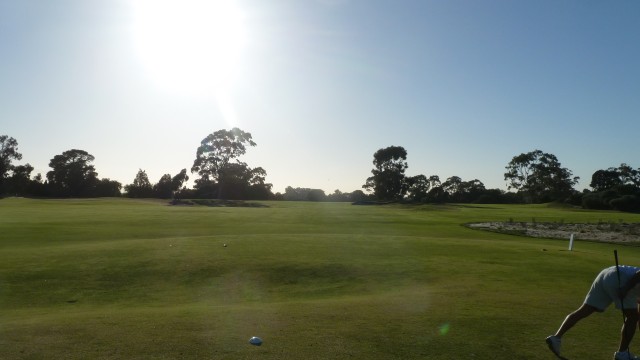 The 1st tee at Kingston Heath Golf Club