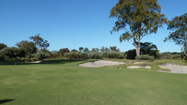 The 3rd fairway at Kingston Heath Golf Club