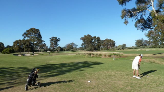 The 3rd tee at Kingston Heath Golf Club