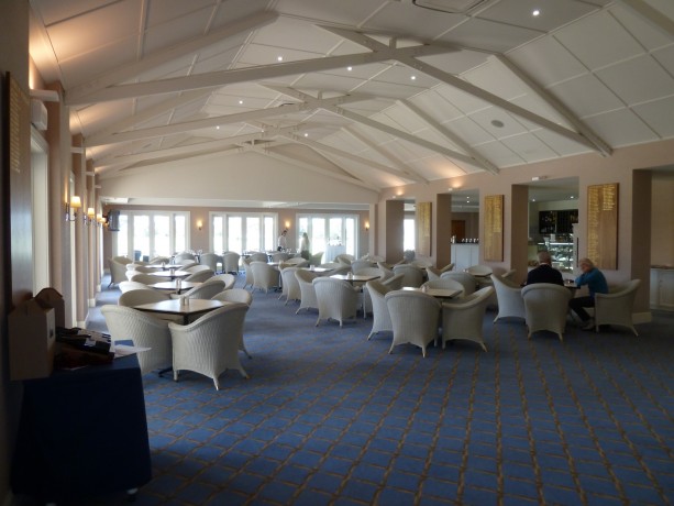 The members bar at Kingston Heath Golf Club