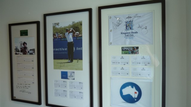 Memorabillia at Kingston Heath Golf Club