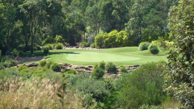 The 11th tee at Macquarie Links