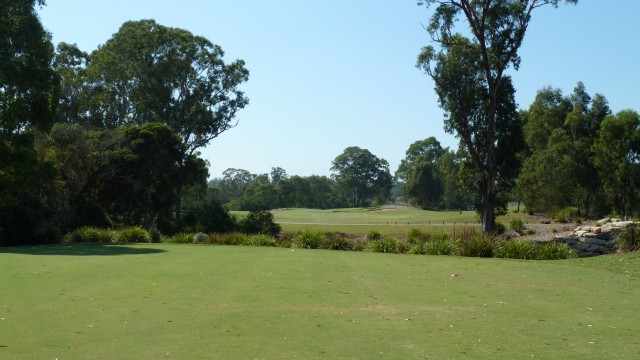 The 13th tee at Macquarie Links