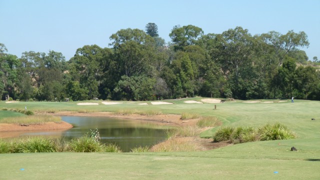 The 14th tee at Macquarie Links