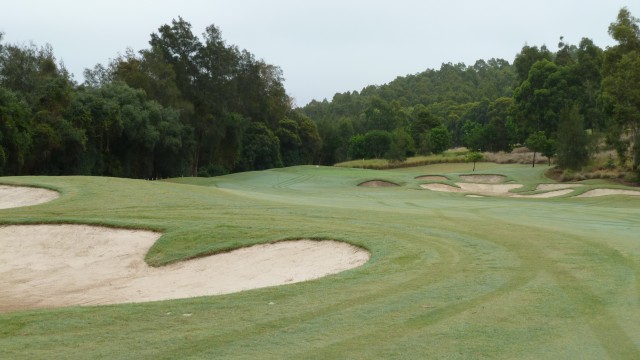 The 1st fairway at Macquarie Links