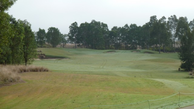 The 4th tee at Macquarie Links