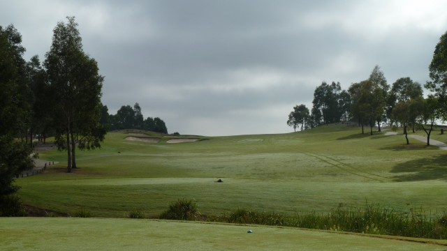 The 7th tee at Macquarie Links