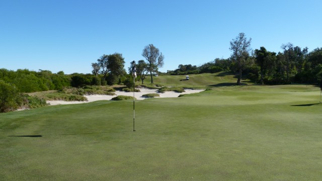 The 13th green at Magenta Shores Golf & Country Club