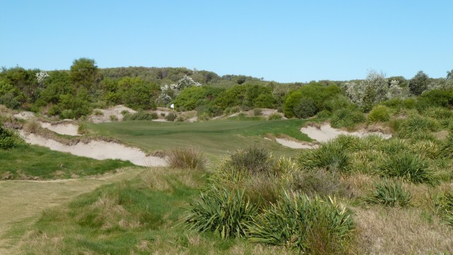 The 15th green at Magenta Shores Golf & Country Club