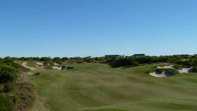 The 17th fairway at Magenta Shores Golf & Country Club