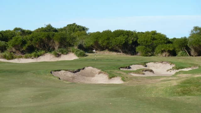 The 1st fairway at Magenta Shores Golf & Country Club